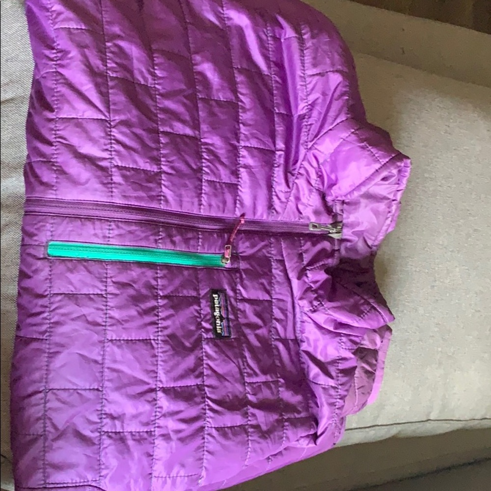 Patagonia half zip nanopuff